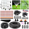 Drip Irrigation Kit Automatic Garden Irrigation System Misting Plant Watering Drip Kit for Garden Greenhouse Flower Bed Patio Lawn
