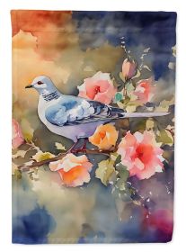 Dove Garden Flag Mailbox Flag Decorative Yard Flag Banner Outside Patio Artwork Yard Flower Beds, Garden Size, Multicolor