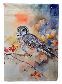 Northern Hawk Owl Garden Flag Mailbox Flag Decorative Yard Flag Banner Outside Patio Artwork Yard Flower Beds, Garden Size, Multicolor
