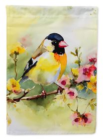 Goldfinch Garden Flag Mailbox Flag Decorative Yard Flag Banner Outside Patio Artwork Yard Flower Beds, Garden Size, Multicolor