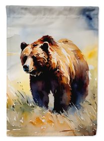 Grizzly Bear Garden Flag Mailbox Flag Decorative Yard Flag Banner Outside Patio Artwork Yard Flower Beds, Garden Size, Multicolor (Default: Default)