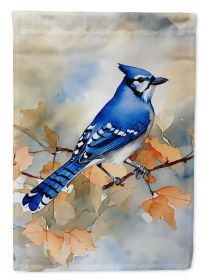 Blue Jay Garden Flag Mailbox Flag Decorative Yard Flag Banner Outside Patio Artwork Yard Flower Beds, Garden Size, Multicolor (Default: Default)
