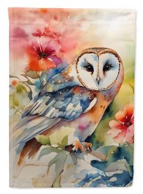 Barn Owl Garden Flag Mailbox Flag Decorative Yard Flag Banner Outside Patio Artwork Yard Flower Beds, Garden Size, Multicolor (Default: Default)