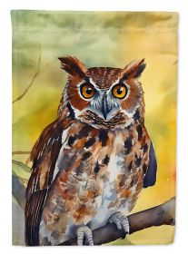 Eastern Screech Owl Garden Flag Mailbox Flag Decorative Yard Flag Banner Outside Patio Artwork Yard Flower Beds, Garden Size, Multicolor (Default: Default)